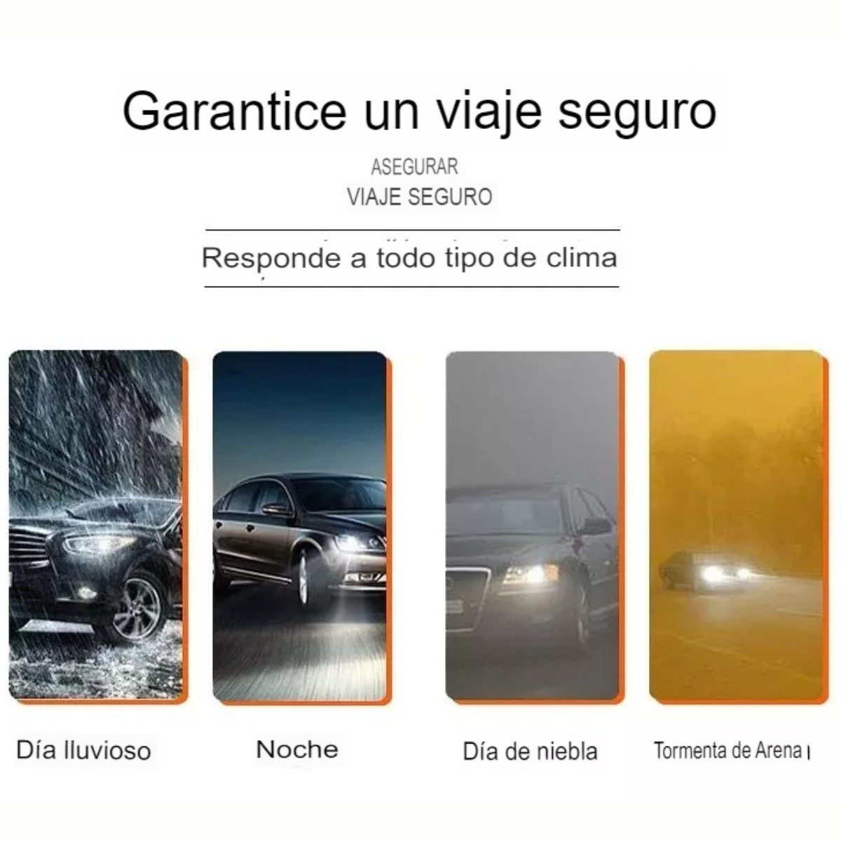Juego de Bombillas LED H4 Alta Potencia
